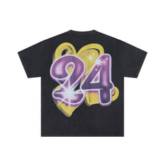 DUAA Legends Forever Kobe & Gigi Angel 24 Vintage Washed T-Shirt