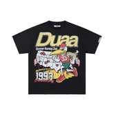 DUAA Global Run Club 1993 Running Bird Vintage Black Washed T-Shirt