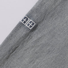 Ksubi Allover Cross Embroidery Light Washed Slim Jeans