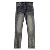 Ksubi Vintage Washed Side Cross Stitch Slim Jeans