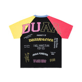 DUAA Forever Color Block Raglan Short Sleeve T-Shirt
