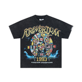 Forever DUAA 1993 World Flag Champion Vintage Washed T-Shirt