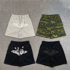 Broken Planet Melting Planet Logo Sweat Shorts - 4 Colors Available