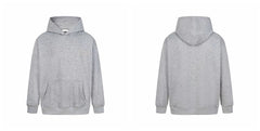 Broken Planet Heather Grey Oversized Basic Hoodie