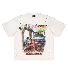 Triple Sevens Filmstar Tee White