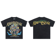 Forever DUAA 1993 World Flag Champion Vintage Washed T-Shirt