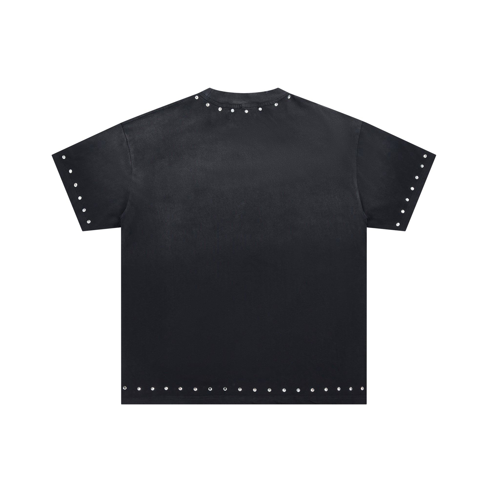 DUAA Malibu California Motorcycle Rivet Vintage Washed T-Shirt