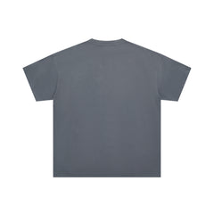DUAA Cowboy UFO Alien Vintage Grey Washed T-Shirt