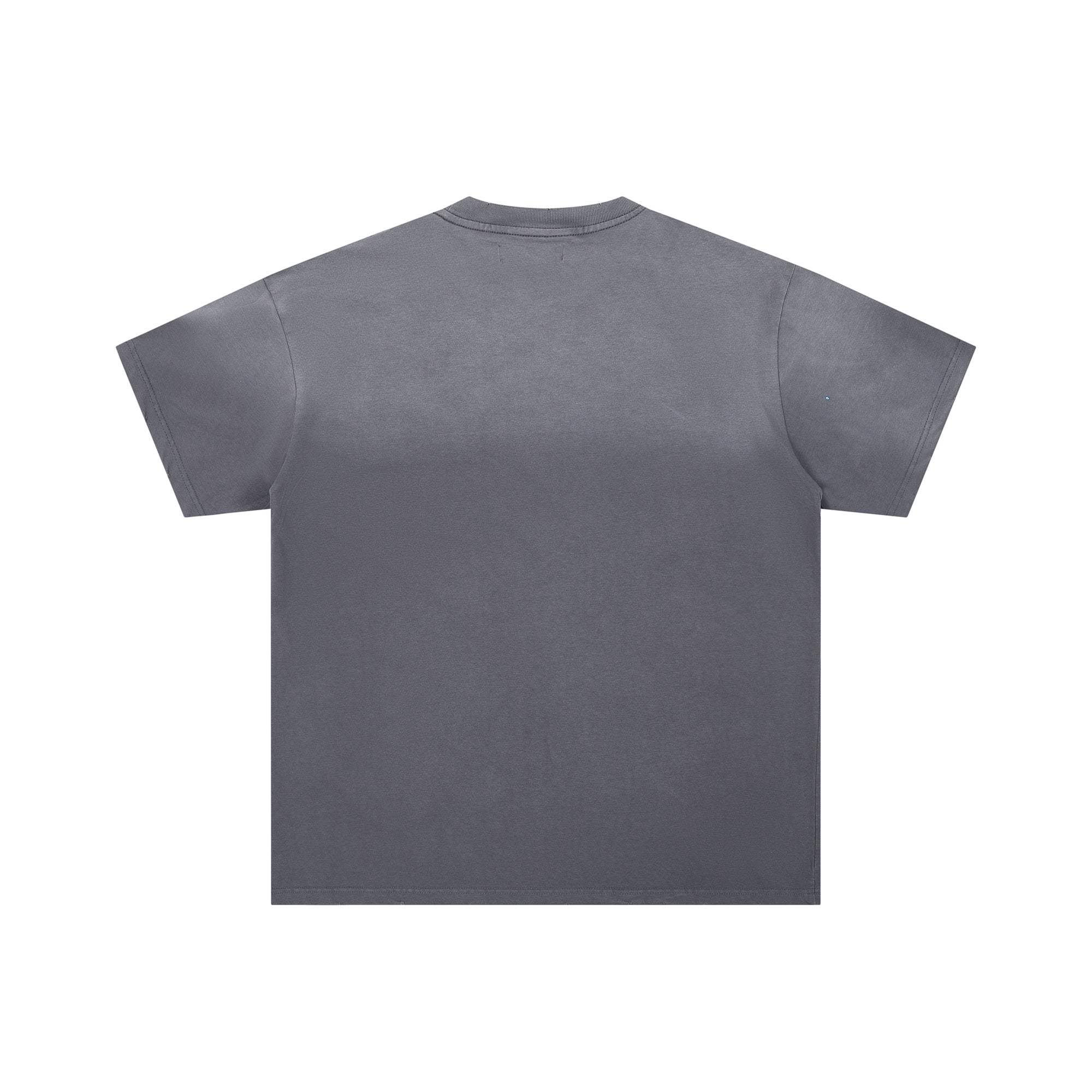 DUAA Basketball Eagle Cartoon Vintage Grey Washed T-Shirt
