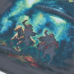 DUAA Cowboy UFO Alien Vintage Grey Washed T-Shirt