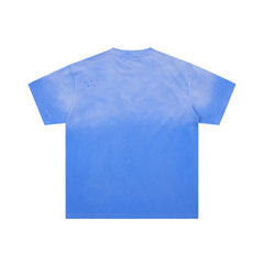 DUAA Muhammad Ali Boxing Legend Vintage Blue Gradient Washed T-Shirt
