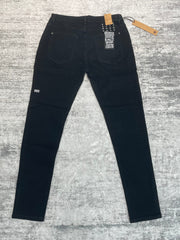 Ksubi Solid Black Slim Fit Jeans