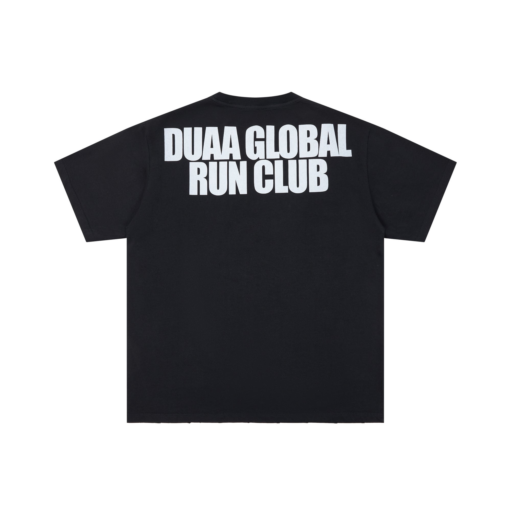 DUAA Global Run Club 1993 Running Bird Vintage Black Washed T-Shirt