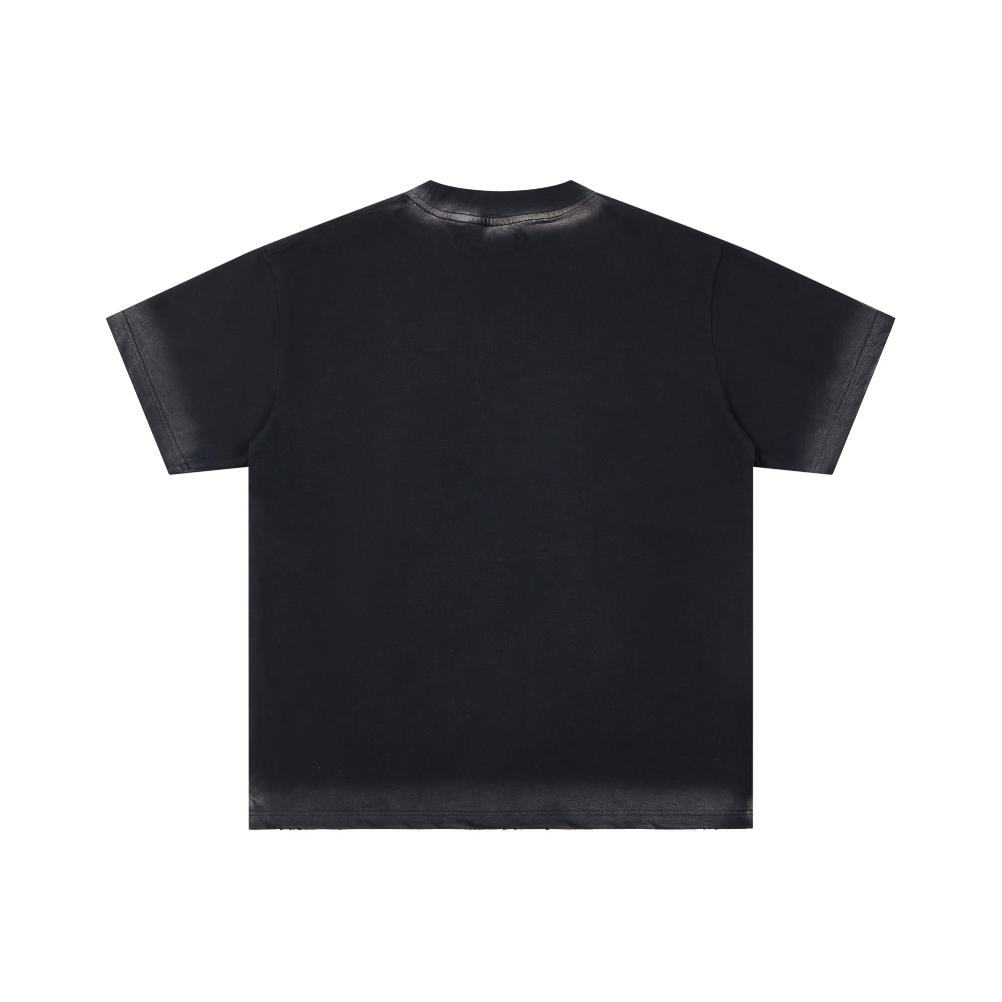 DUAA City Of Angels Retro Angel Vintage Black Washed T-Shirt