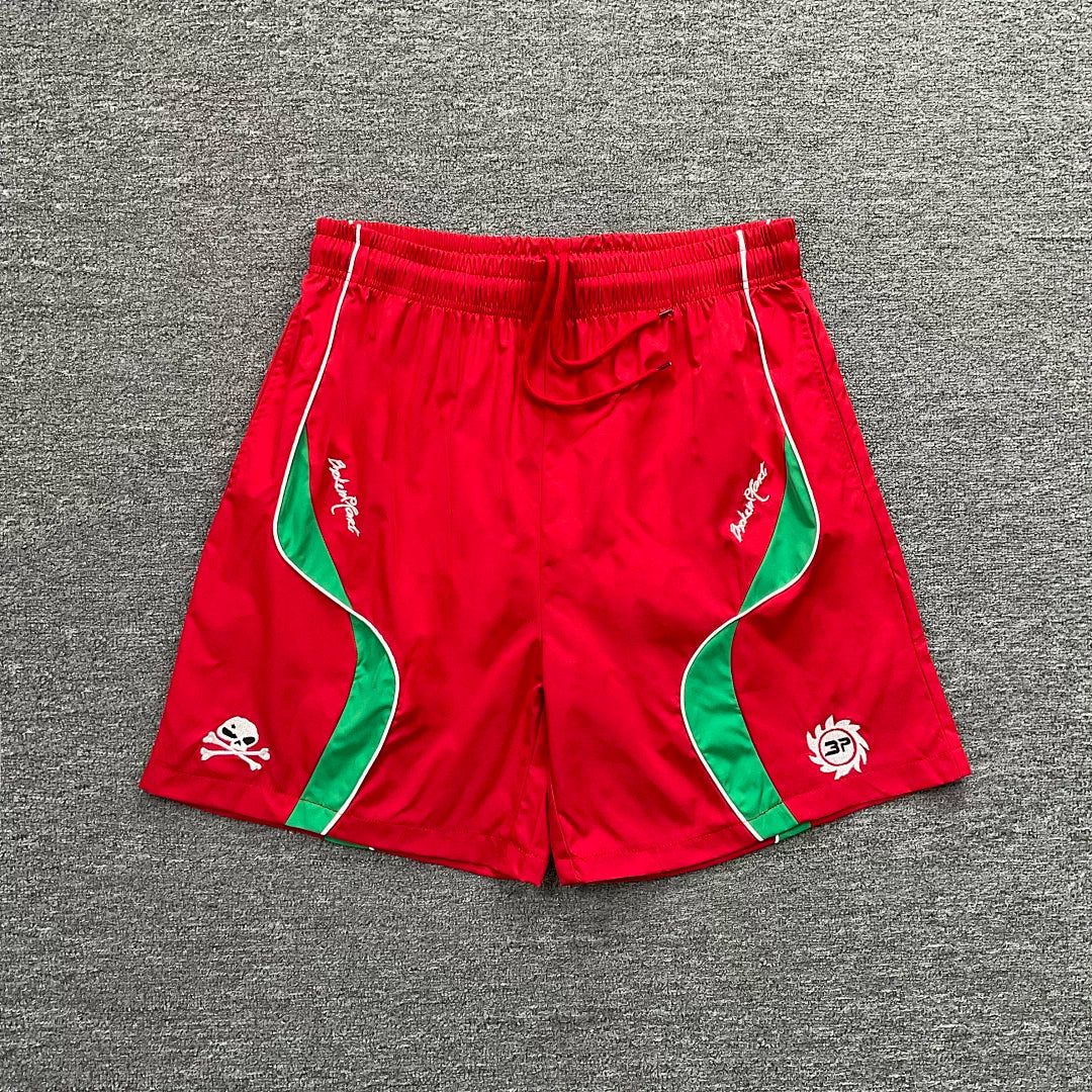 Broken Planet Curved Panel Nylon Sports Shorts - 4 Colors Available