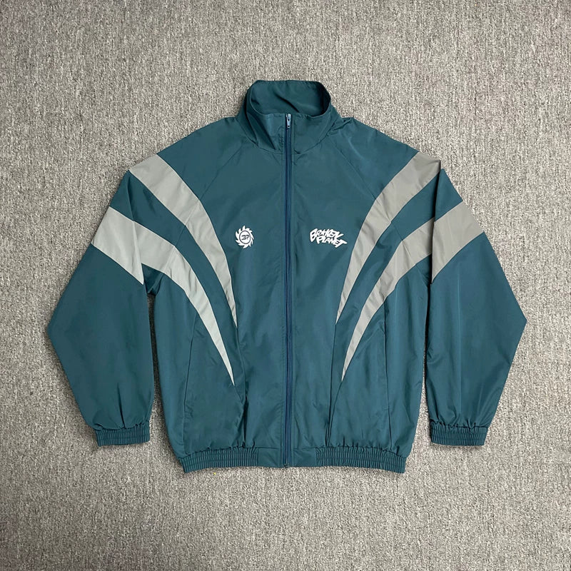 Broken Planet Angular Color‑Block Track Jacket‑4 Colors