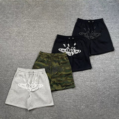 Broken Planet Melting Planet Logo Sweat Shorts - 4 Colors Available