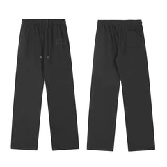 Broken Planet Black Tonal Logo Wide Leg Sweatpants
