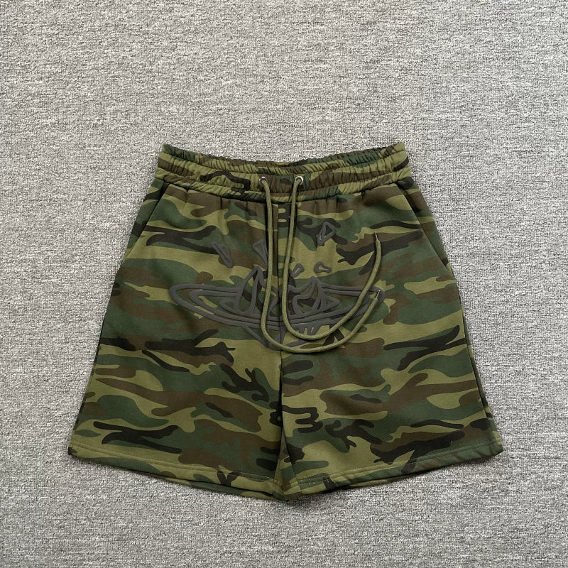 Broken Planet Melting Planet Logo Sweat Shorts - 4 Colors Available