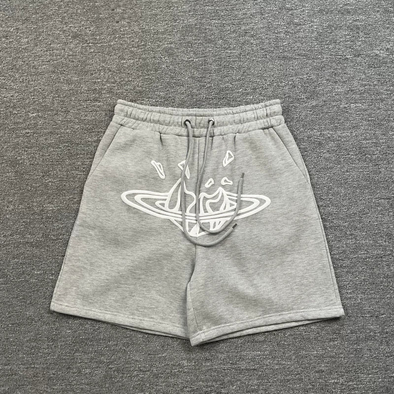 Broken Planet Melting Planet Logo Sweat Shorts - 4 Colors Available