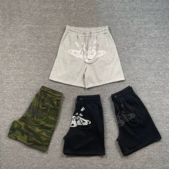 Broken Planet Melting Planet Logo Sweat Shorts - 4 Colors Available