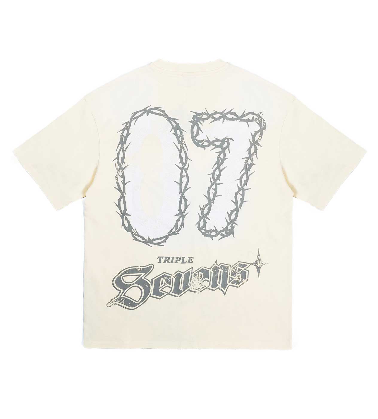 Triple Sevens NY Savior Tee Cream